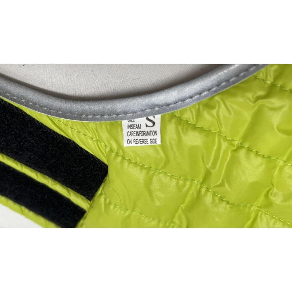Set of 2 Dog Vest Jacket Winter Warm Clothes Padded Puppy Coat Small Sweater NEW